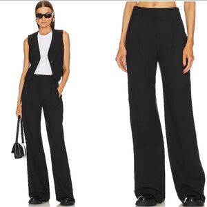 Women's Black Wide-Leg Pants